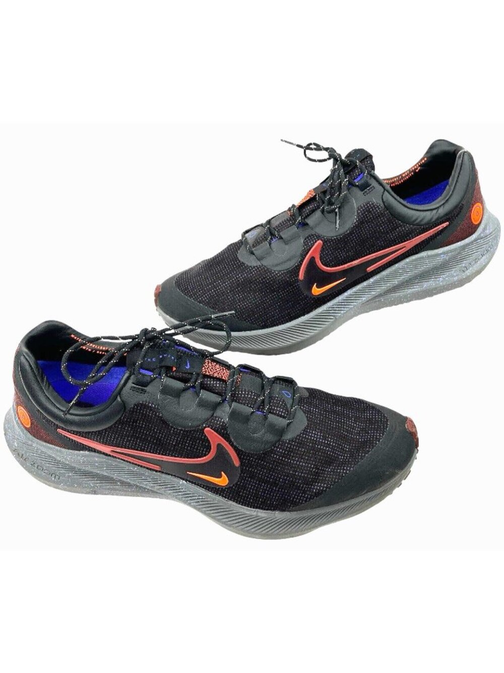 Mens Size 15 Nike Zoom Winflo 8 Shield Running Sneakers Black Swoosh DC3727-200